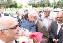 گزارش تصویری از استقبال دانشگاهیان و مردم شاهرود  از پروفسور علی اکبر جلالی  در دانشگاه صنعتی شاهرود
